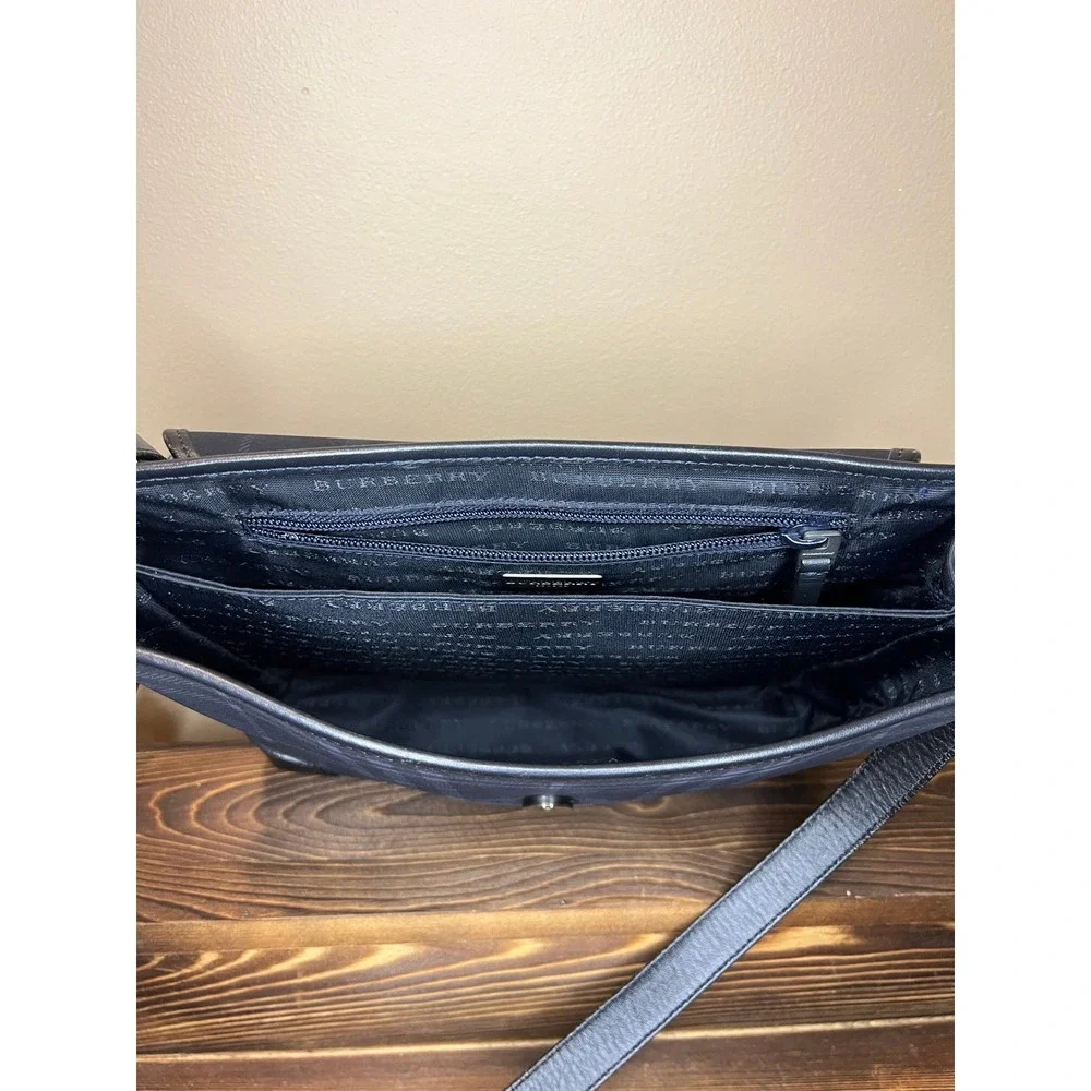 Burberry Navy Nova Check Shoulder‎ Bag